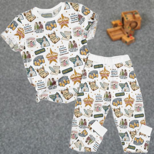 Discover Pop Music Tee & Pants PJs, Rising Star Matching Pajamas Set, Musical T-Shirt Pyjama, Family Sleepwear, Gift for Theater Lovers