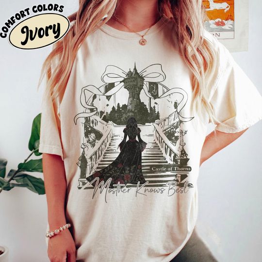 Discover Comfort Colors Mother Gothel Shirt, Mother Know Best Shirt, Tangled Mother Gothel Tee, Retro Disney Villain Shirt, Villain Mom Tee 2026