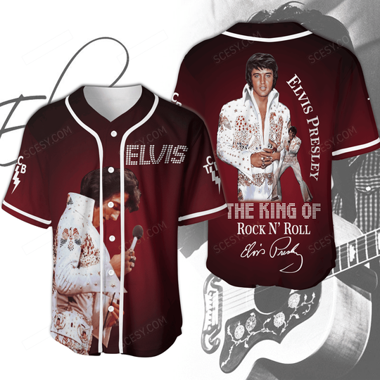 Elvis Presley Baseball Jersey