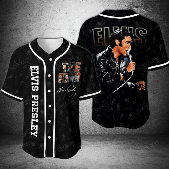 Elvis Presley Baseball Jersey