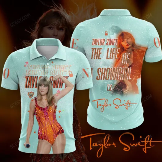 Discover Swift The Life of a Showgirl Polo Shirt