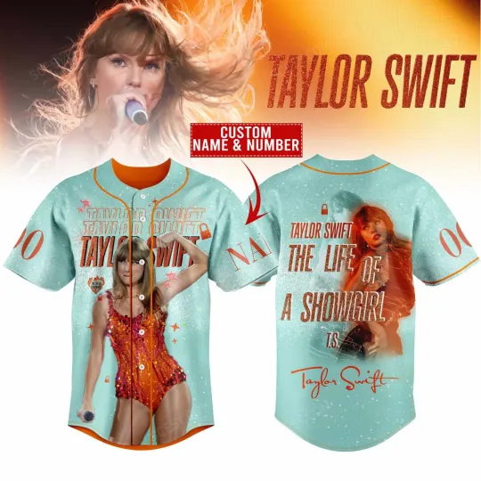 Discover Swift The Life of a Showgirl Baseball Jersey