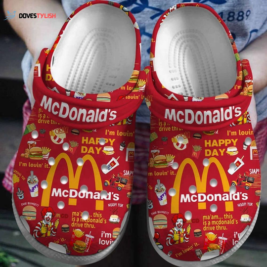 Discover McDonald's Clogs: Funny Fast Food Gifts for Men & Women