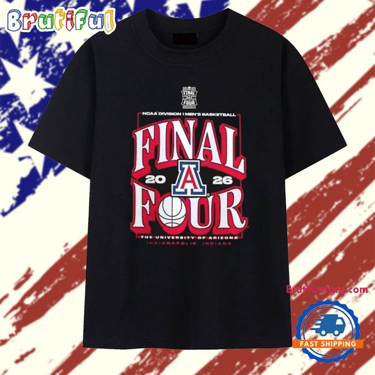 Discover Arizonna Wildcats 2026 NCAA Division I Men’s Basketball Final Four T Shirt