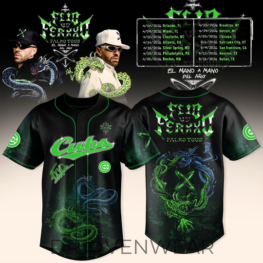Chicago Cubs x FERXXO Falxo Tour 2026 Exclusive Fan Jersey