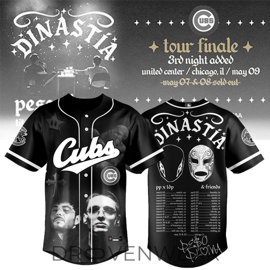 Chicago Cubs x Dinastía Tour 2026 Collectors Edition Jersey