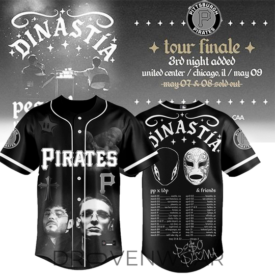 Discover Pittsburgh Pirates x Dinastía Tour 2026 Limited Fan Jersey
