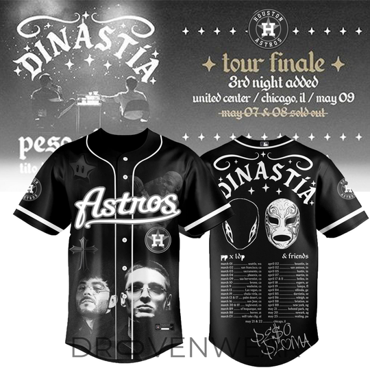 Houston Astros x Dinastía Tour 2026 Limited Edition Baseball Jersey