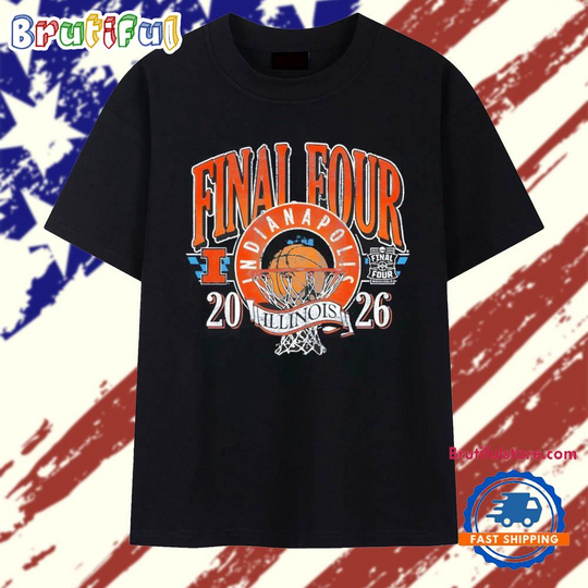 Discover Illinois Basketball Final Four Indy Vintage T Shirt