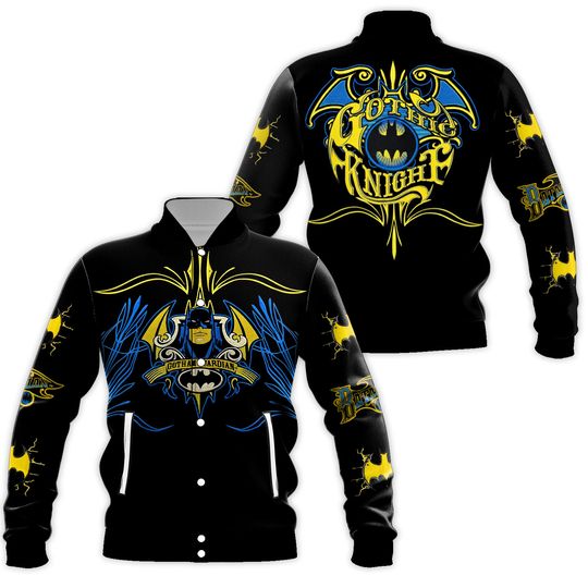 VINTAGE BATMAN GOTHAM GUARDIAN JACKET DC COMICS