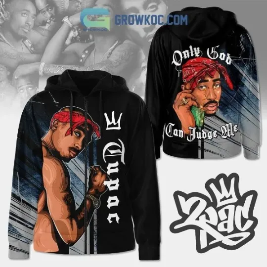 Discover Tupac Shakur Only God Can Judge Me The King 3D Hoodie For Unisex Size Xs-6Xl