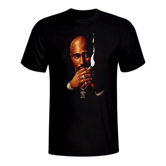 Discover 2PAC Tupac Shakur Rapper Inspired T-Shirt for Men