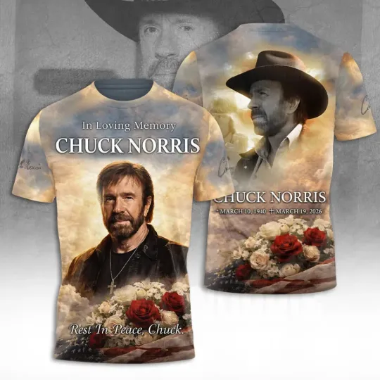 Discover Chuck Norris 3D Apparel –  21922