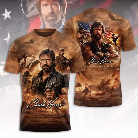 Discover Chuck Norris 3D Apparel –  1921