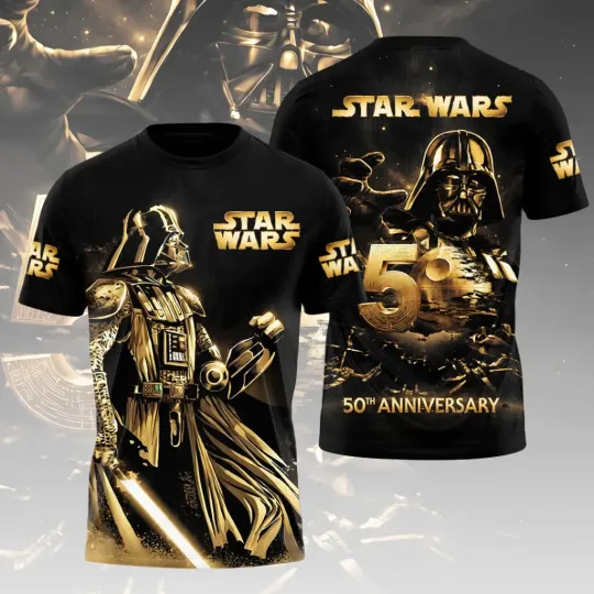 Discover Wars 50th Anniversary 3D Apparel Tshirt