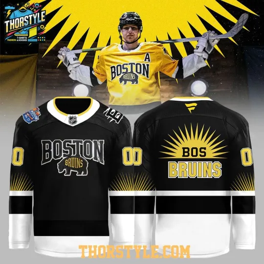 Discover Personalized Boston Bruins 2026 Stadium Series Hockey Shirt Men's Fan Gear