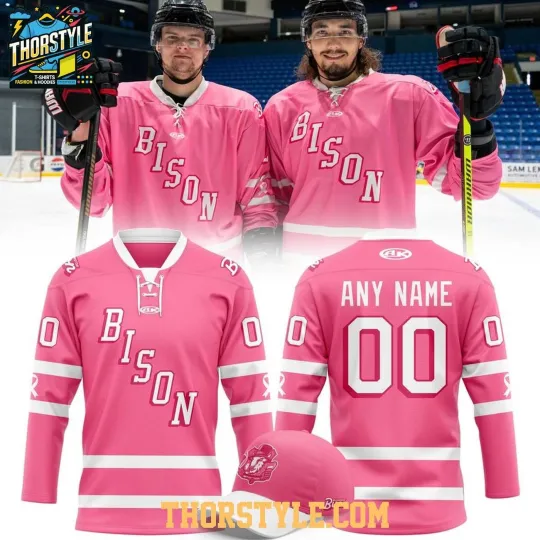 Discover Personalized Bloomington Bison Pink In The Rink 2026 Hockey Shirt Men's Fan Gear