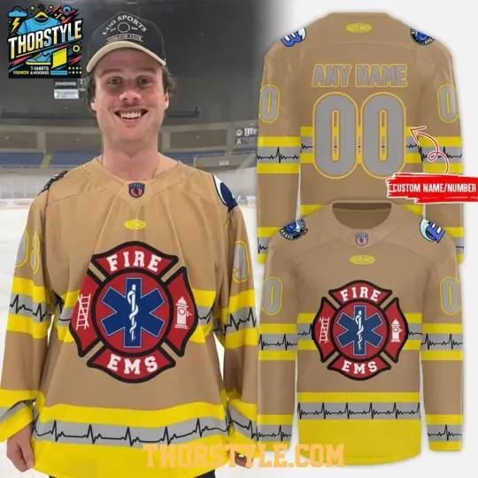 Discover Personalized Biloxi Breakers First Responders Night 2026 Hockey Shirt Fan Gear