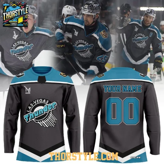Discover Personalized Henderson Silver Knights Thunder Night 2026 Hockey Shirt Fan Gear