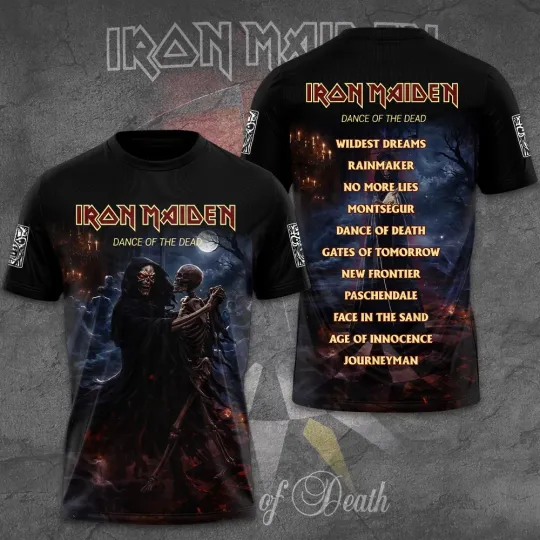 Discover 1Iron 1M1aiden 3D Shirt Tour 2026 Gift for Fans