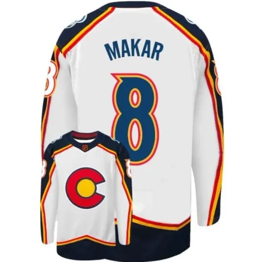 Colorado Avalanche Cale Makar 2024 Reverse Retro Men's NHL Hockey Jersey