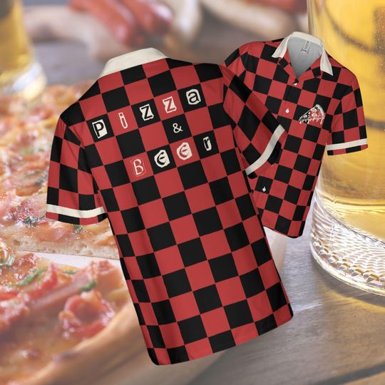 Discover Pizza & Beer Hawaiian Shirt: Funny Foodie Button Down