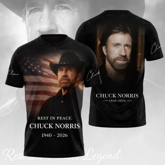 Discover Chuck Norris 3D Apparel