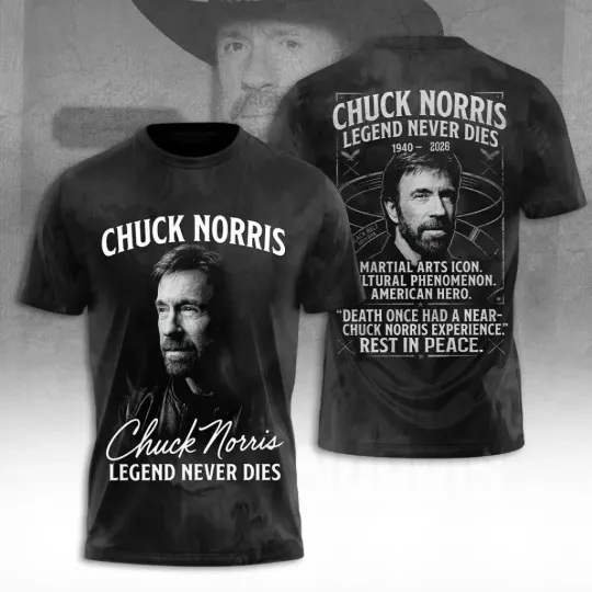 Chuck Norris 3D Apparel