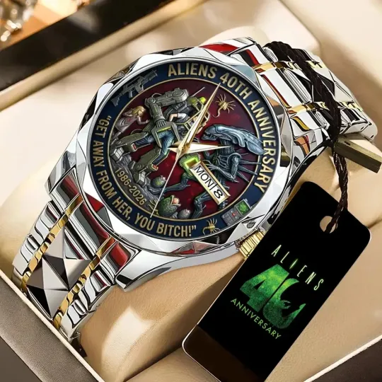 Discover Aliens 40th Anniversary Alloy Luxury Quartz Watch
