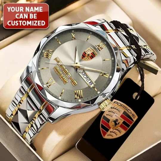 Discover Personalized Porscher Alloy Luxury Quartz Watch