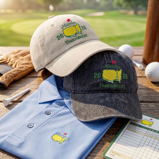 Embroidered Since The 2026 Masters Hat, Funny Golf Cap, Augusta Georgia Golf Gift, Sarcastic Golf Dad Hat, Washed Golfing Fan Cap