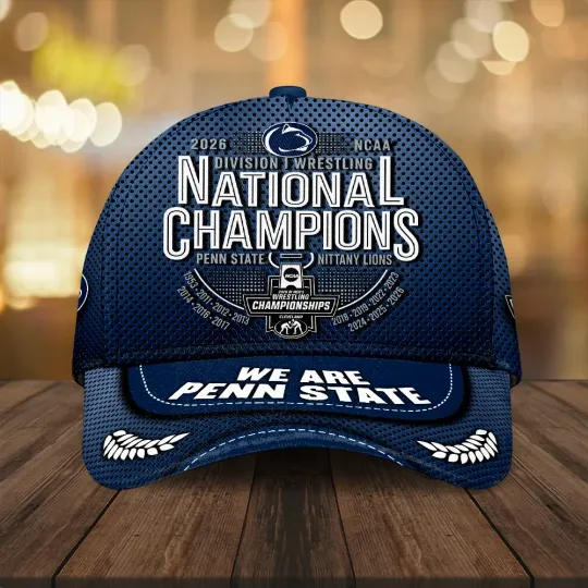 Discover Penn State Wrestling 2026 Champions Classic Cap Fan Hat
