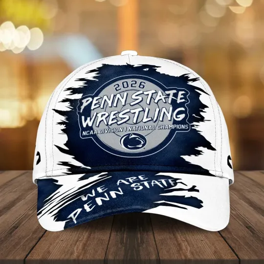 Discover Nittany Lions Wrestling 2026 National Champions Classic Cap –5219