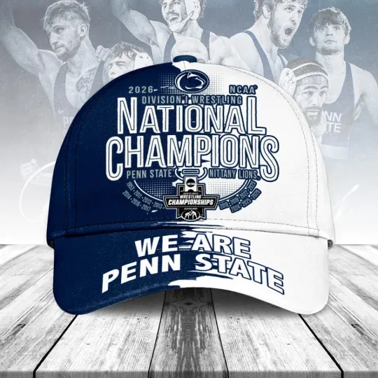 Discover Penn State  Wrestling 2026 National Champions Classic Cap –  21