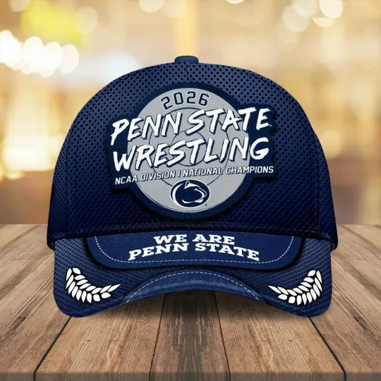 Discover Nittany Lions Wrestling 2026 National Champions Classic Cap