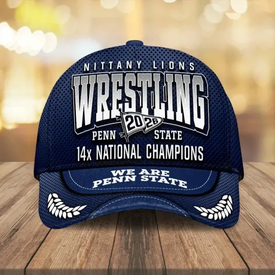Discover Nittany Lions Wrestling 2026 National Champions Classic Cap