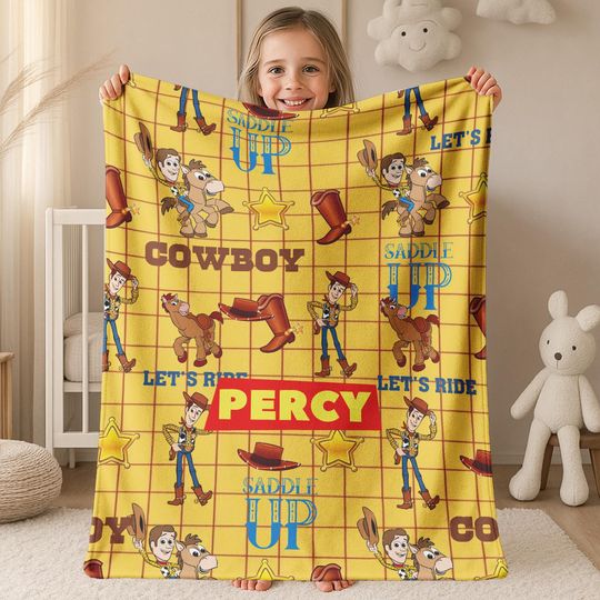 Discover Custom Disney Toy Story blanket,Woody Buzz Lightyear Blanket, Disney Toy Story blanket, Birthday Boy Girl gift blanket,Sherpa Blanket G5PZ36