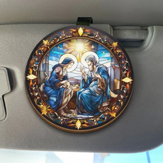 A Special Touch For Your Family Car - Family Personalized Custom Car Visor Clip - Gift For Yourself, Best Friends, Siblings, Family Members