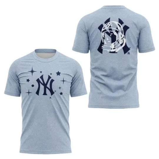 Discover Yankees x Billionaire Boys Club Ice Cream T-Shirt