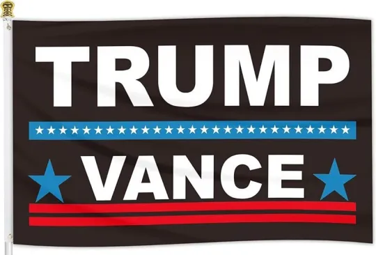 Discover Trump Vance 2024 House Flag Make America Great Again Republican Banner