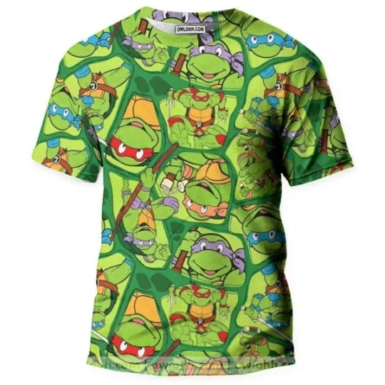 Discover Tmnt 3D T-Shirt