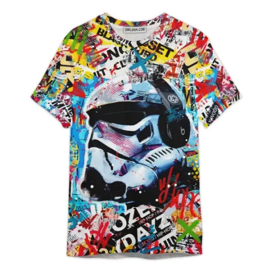 Discover Star Wars Stormtrooper 3D T-Shirt, Gift For Fans