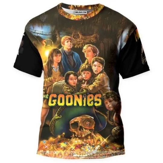 Discover Goonies 1985 3D T-Shirt