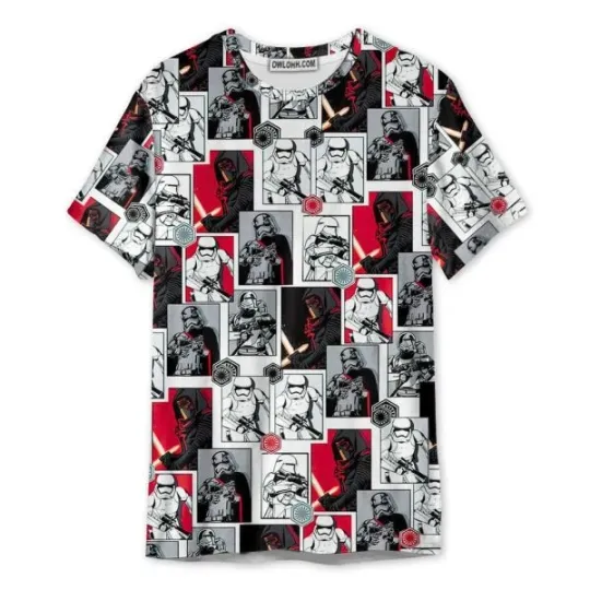 Discover Starwars I Find Your Lack Of Faith Disturbing 3D T-Shirt