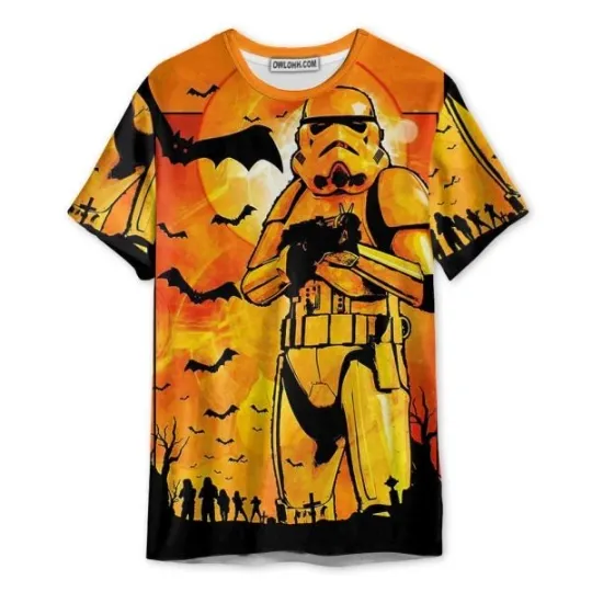 Discover Starwars Halloween Revenge Of The Sith 3D T-Shirt