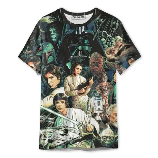 Discover Star Wars Rebellions Are Built on Hope 3D T-Shirt