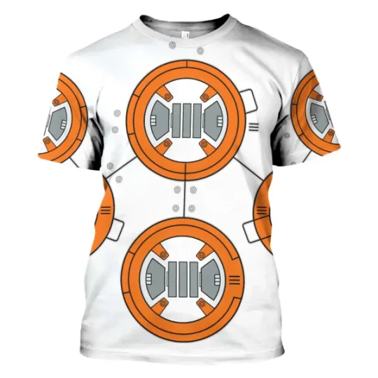 Discover Star Wars BB 8 Robot Costume 3D T-Shirt