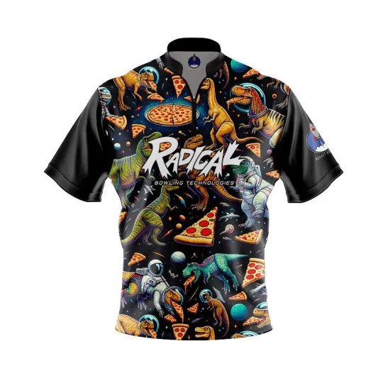 Men's Radical Pizzasaurus Bowling Jersey - USA Size