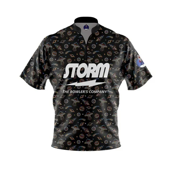 Discover Custom Name - Men's Storm Galactic Dream Bowling Jersey - USA Size