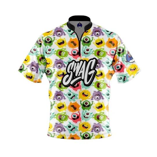 Men's Swag Monsters Bowling Jersey - USA Size